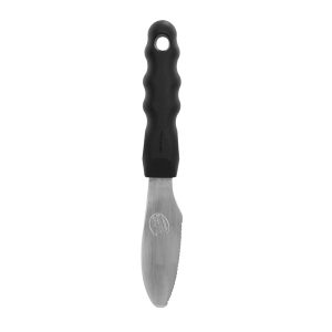 TableCraft Sandwich Spreader Stainless Steel Black Ergonomic Handle 9.5"