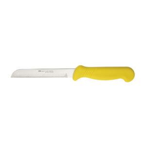 Taylors Eye Witness Yellow Serrated Knife 10cm