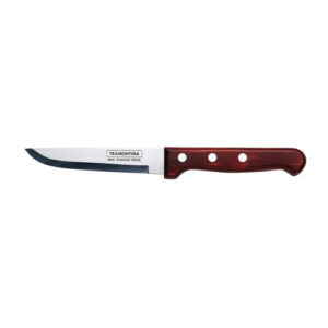 Artis Steak Knife – Smooth Blade with Red Handle 5"