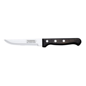 Artis Smooth Point Knife – Black Handle 25cm