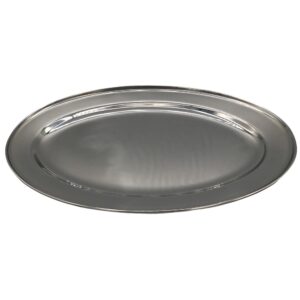 White Heaven® Oval Platter Stainless Steel 35cm