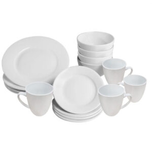 Steelex® White 16 Piece Dinner Set