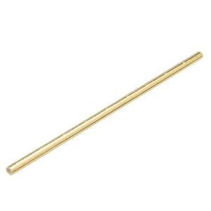 Utopia Paper Straw Solid Gold 8" (20cm) – Pack of 250
