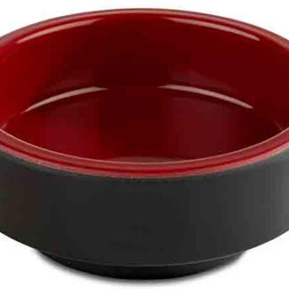 Asia Plus Bento Box 7.5x3cm Black/Red