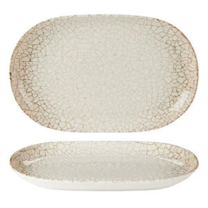Academy Fusion Scorched Oval Platter 33 x 21cm/13 x 8″