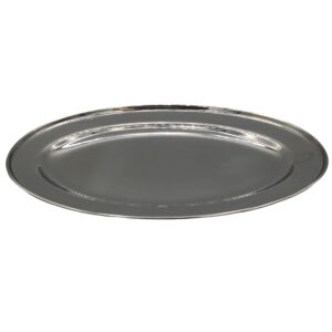 White Heaven® Oval Platter Stainless Steel 30cm