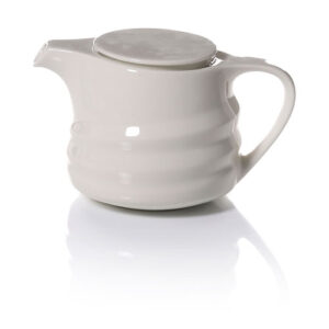 White Heaven Laps Cream Teapot with Lid 400ml