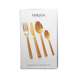 Mikasa® Ciara Diseno Copper Cutlery Set 16-Piece