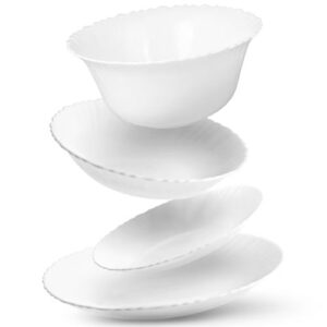 Titan 19-Piece Opalware Dinner Set