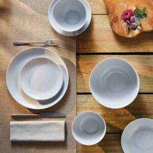 Luminarc® Diwali Granite Dinner Set Grey Opal Glass 18pc