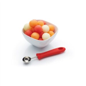 KitchenCraft® Soft-Grip Melon Baller Red