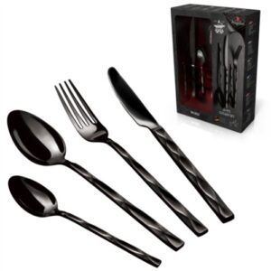 Berlinger Haus® Stainless Steel Mirror Finish Cutlery Set Silver 24-Piece