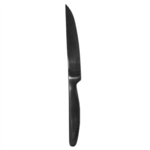 Alar Berlin Steak Knife Satin Black Finish - Pack of 12